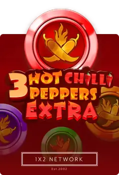 3 Hot Chilli Peppers Extra